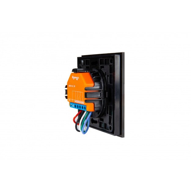 SHELLY Wall Switch 4 Spínač, černý SHELLY Wall Switch 4 Spínač, černý